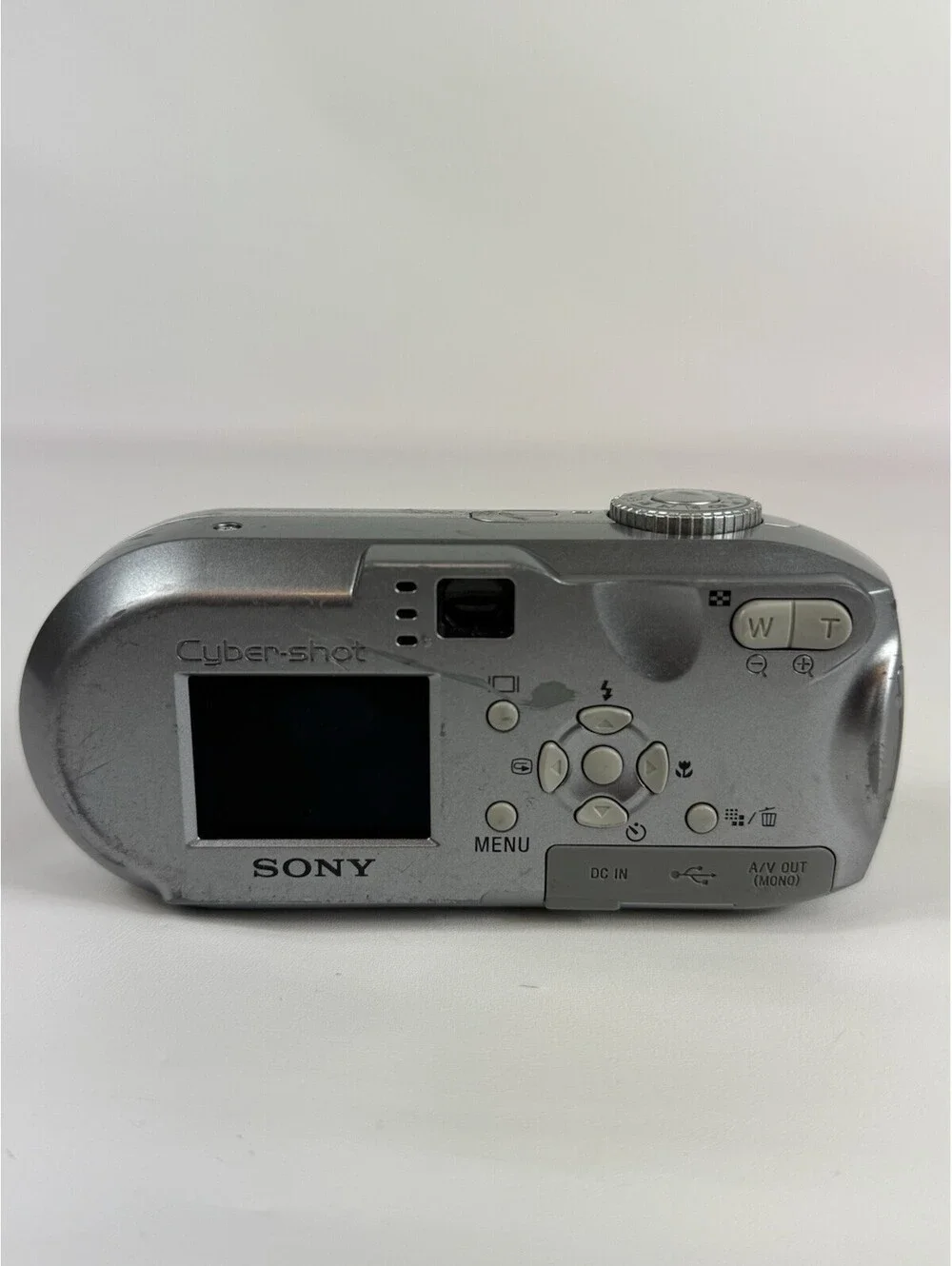 Sony Cyber-shot DSC-P93A 5.1MP Digital Camera Smart Zoom Silver Vintage
